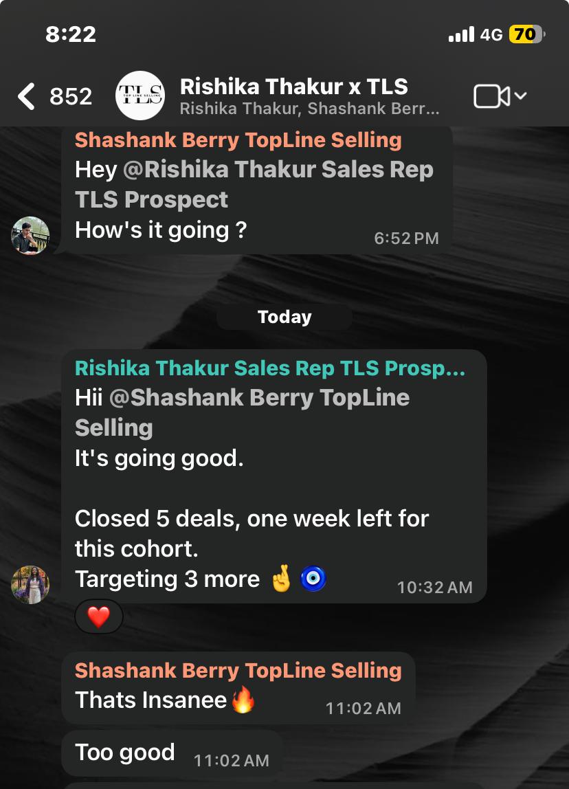 Client conversation 107