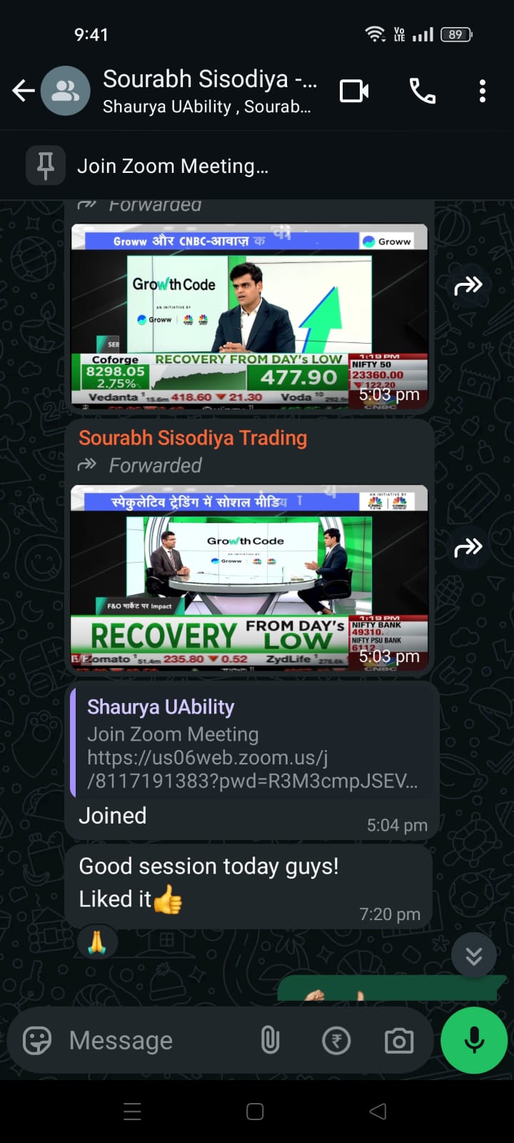 Client conversation 13