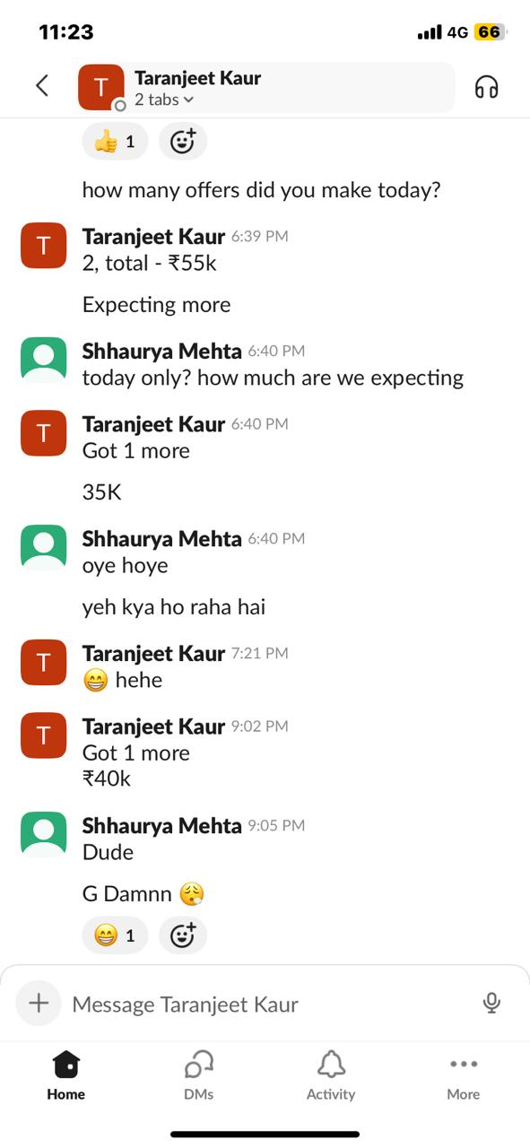 Client conversation 3