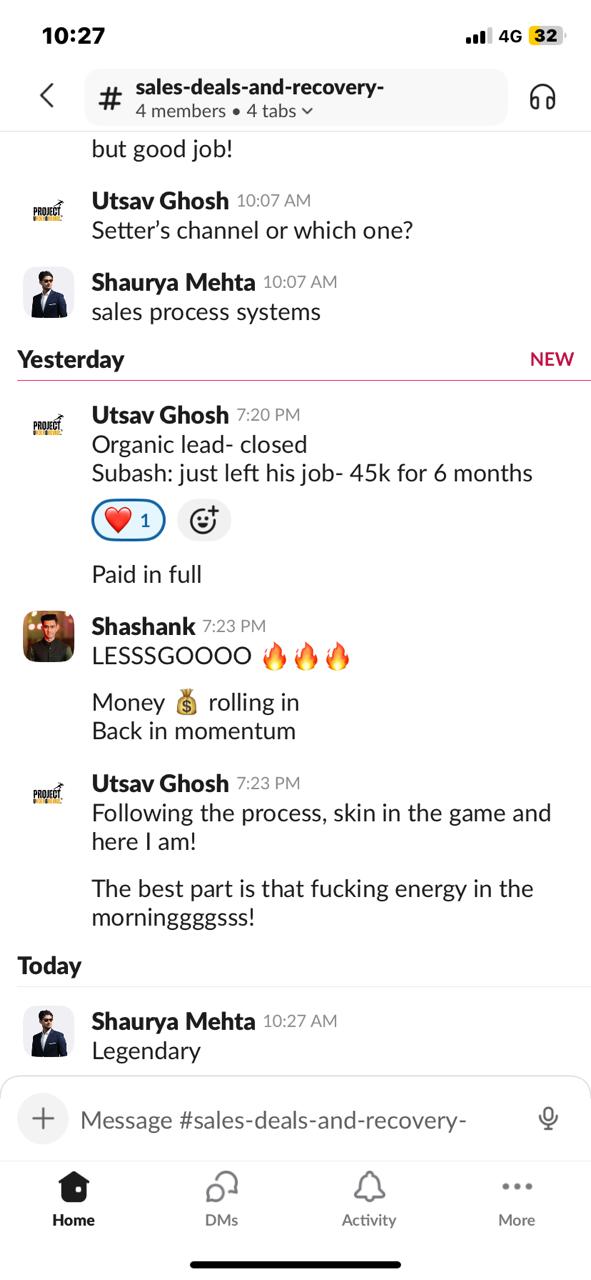 Client conversation 15