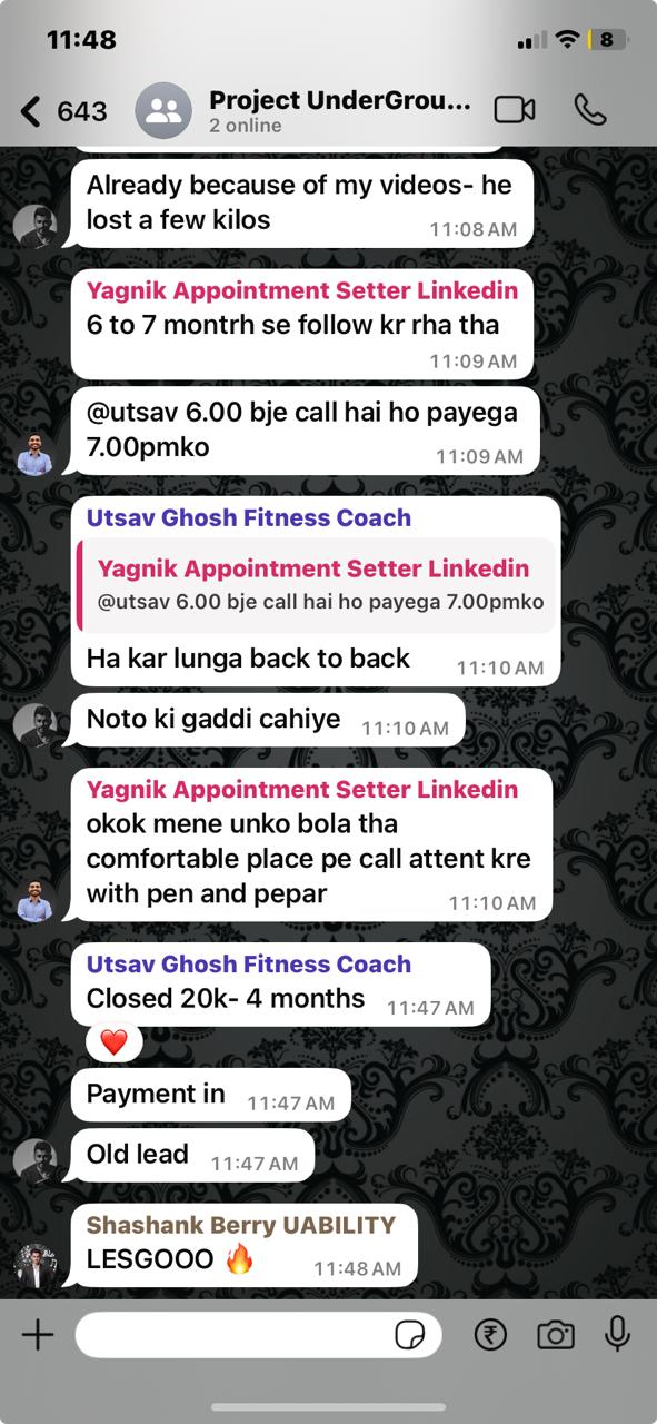 Client conversation 5