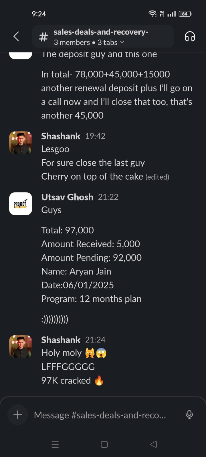 Client conversation 3