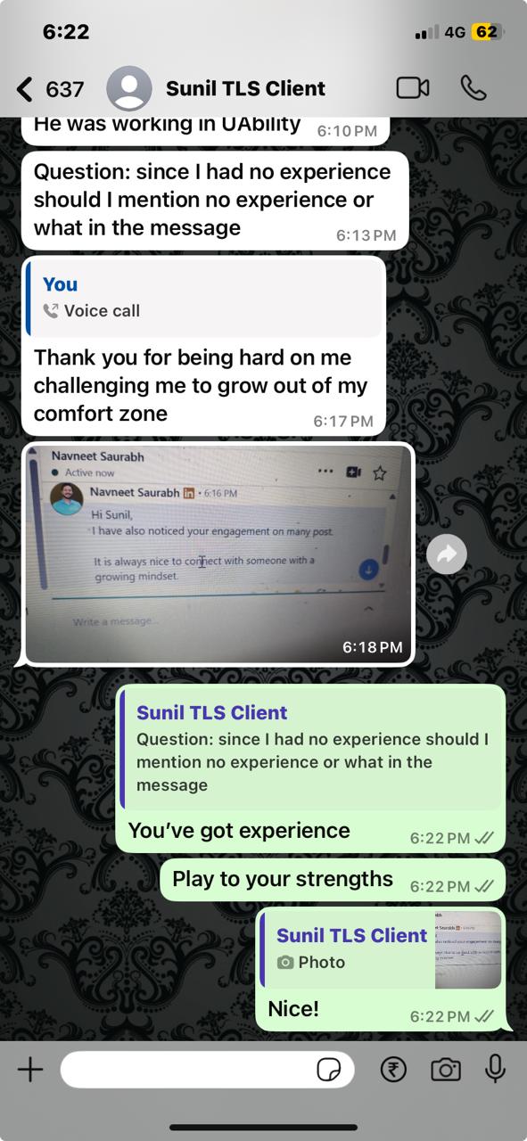Client conversation 32