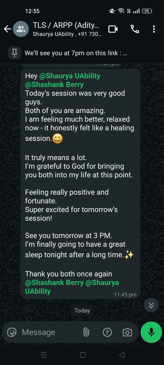 Client conversation 34