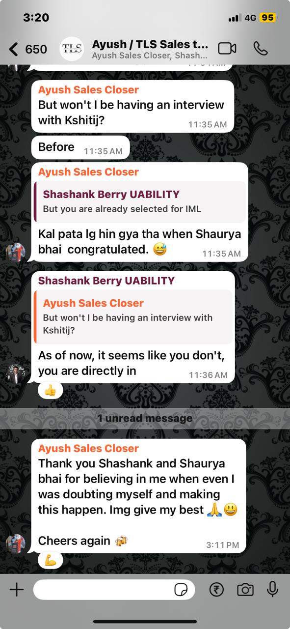 Client conversation 37