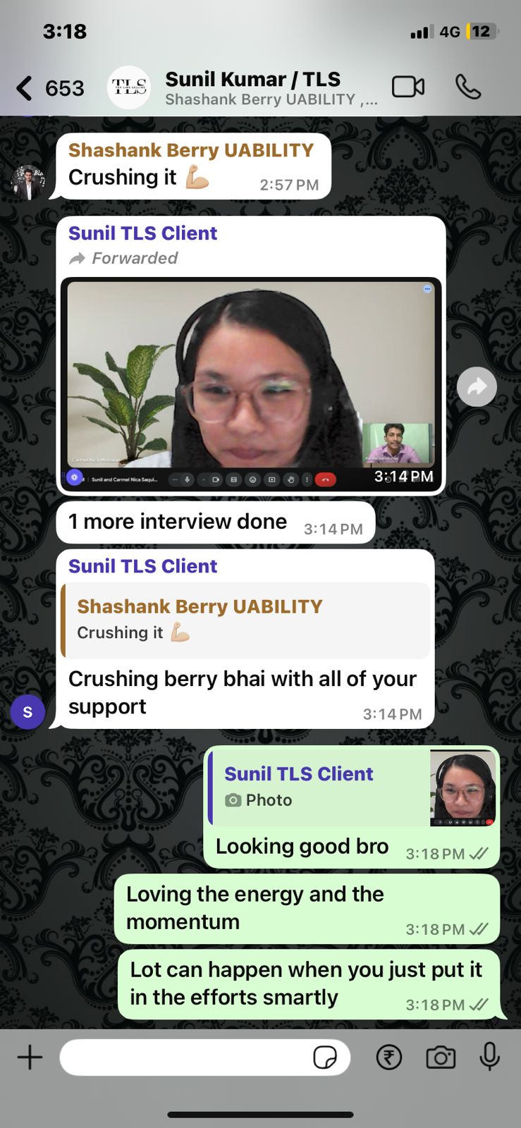 Client conversation 40