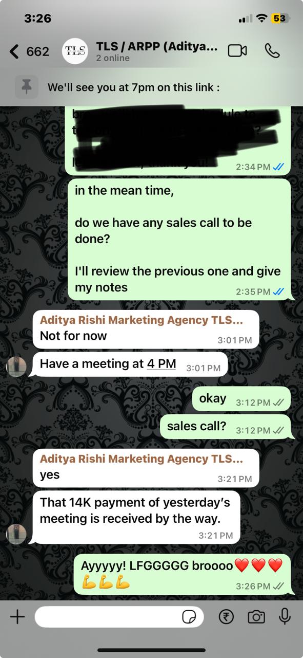 Client conversation 44