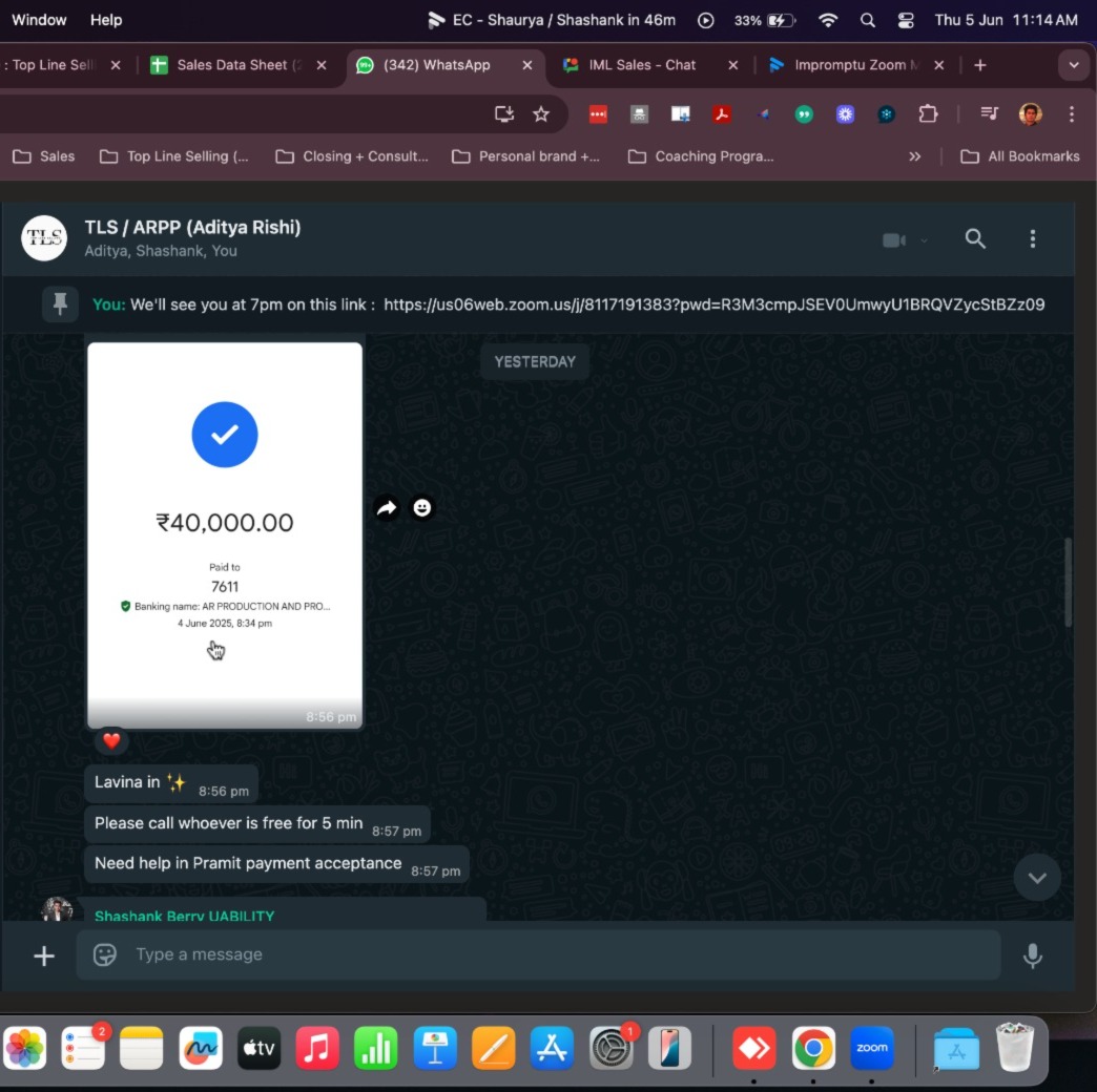 Client conversation 48