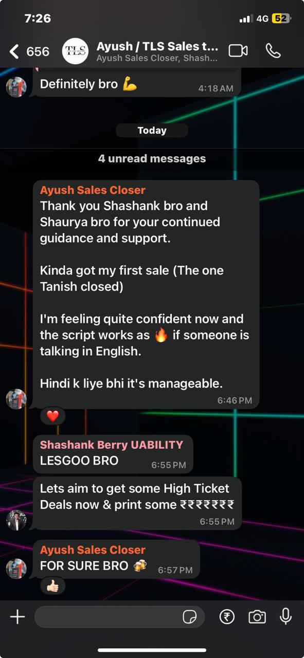 Client conversation 49