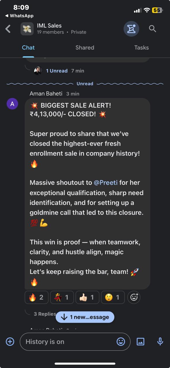 Client conversation 51