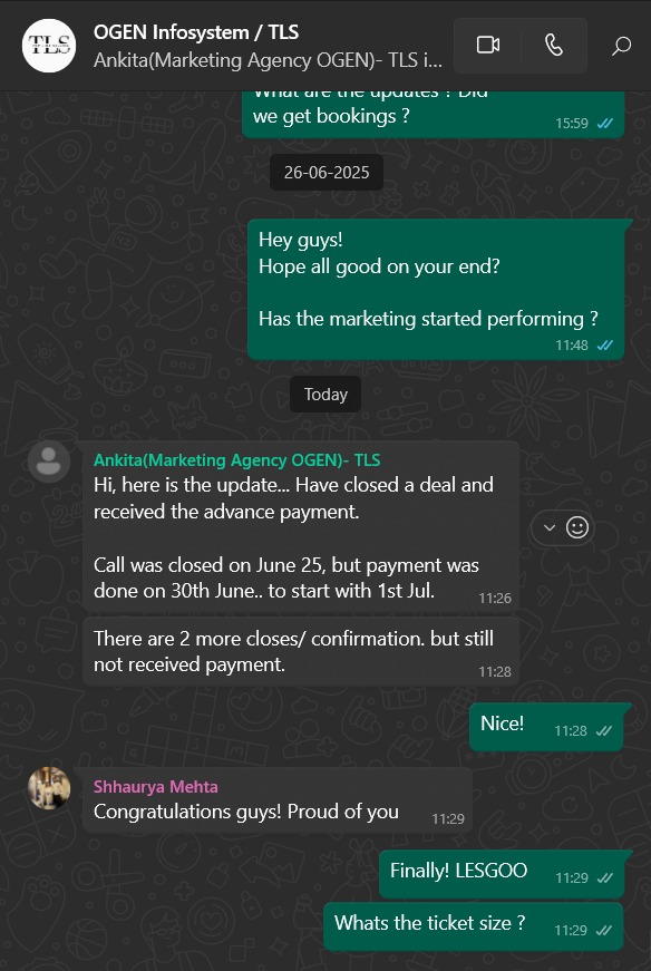 Client conversation 57