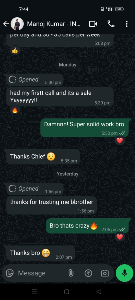 Client conversation 63