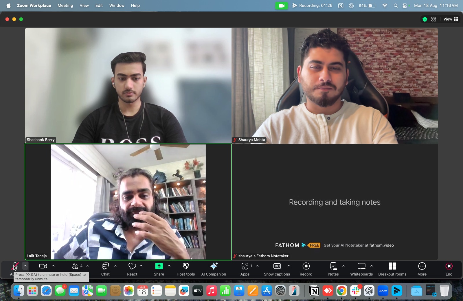 Client conversation 68