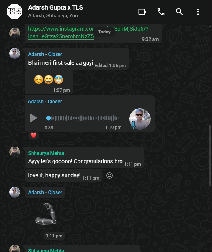 Client conversation 81