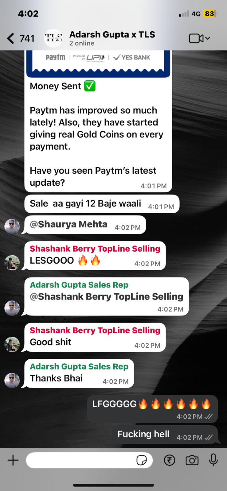 Client conversation 87