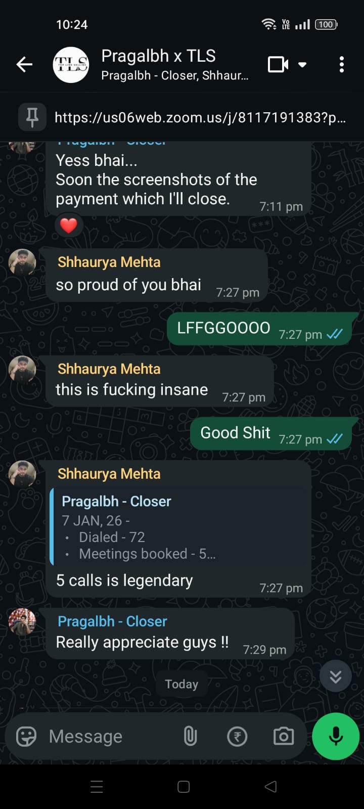 Client conversation 89
