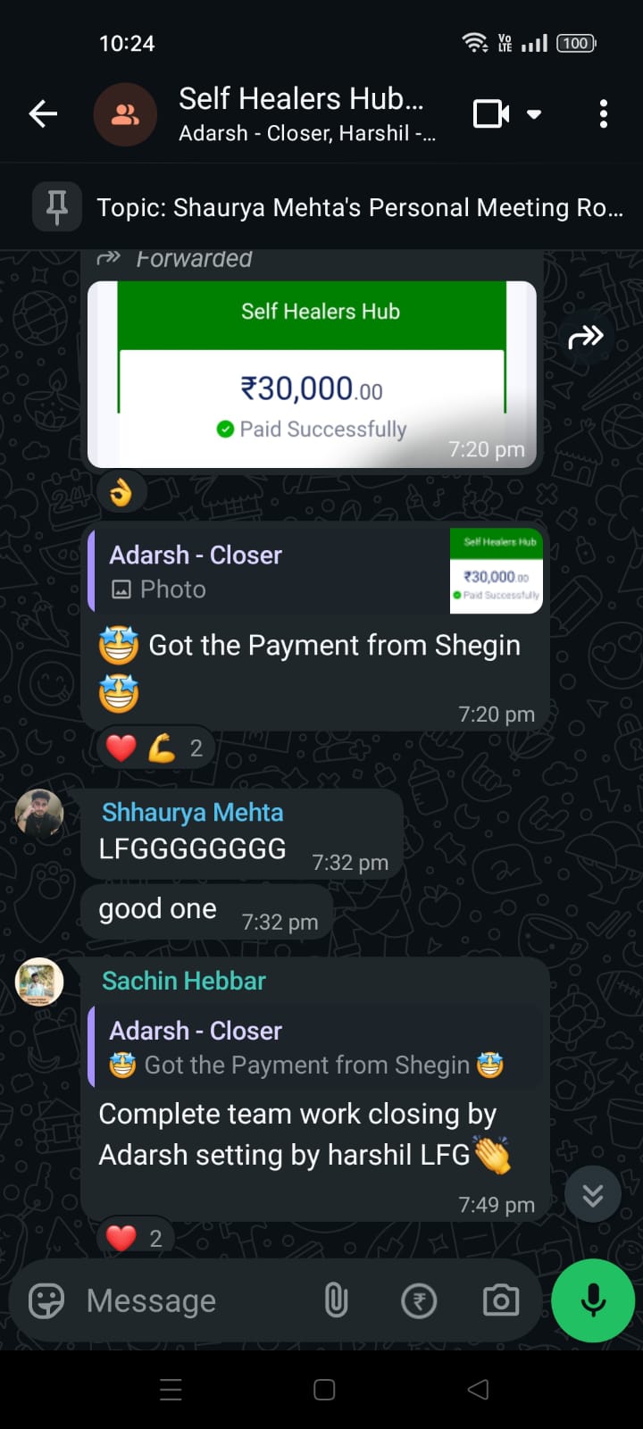 Client conversation 90